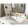 Cia Single Hole Bathroom Faucet, Modern One Handle Bathroom Sink Faucet with Drain Assembly
