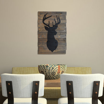 "Oh Deer", impression sur bois