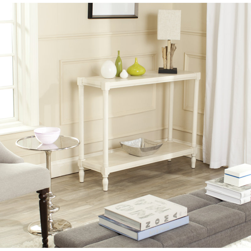 Console 40" Bayshore Gardens, Blanc