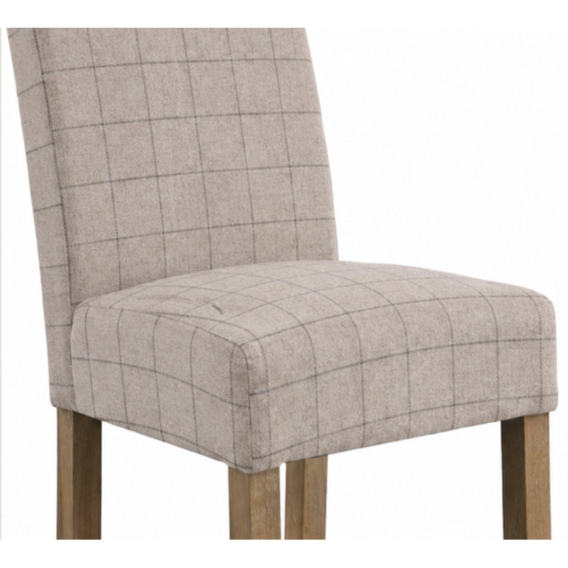 Fabric Bar Stool - Natural