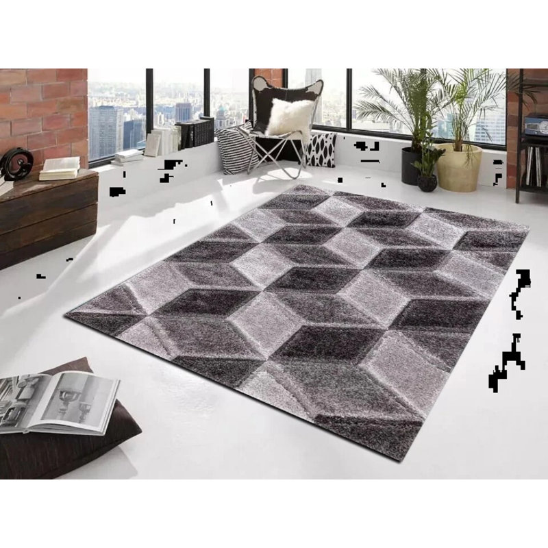 Shag Area Rug, Rectangle 160 x 230 cm