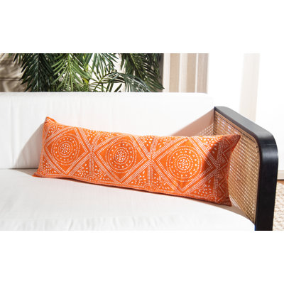 Geometric Cotton Throw Pillow