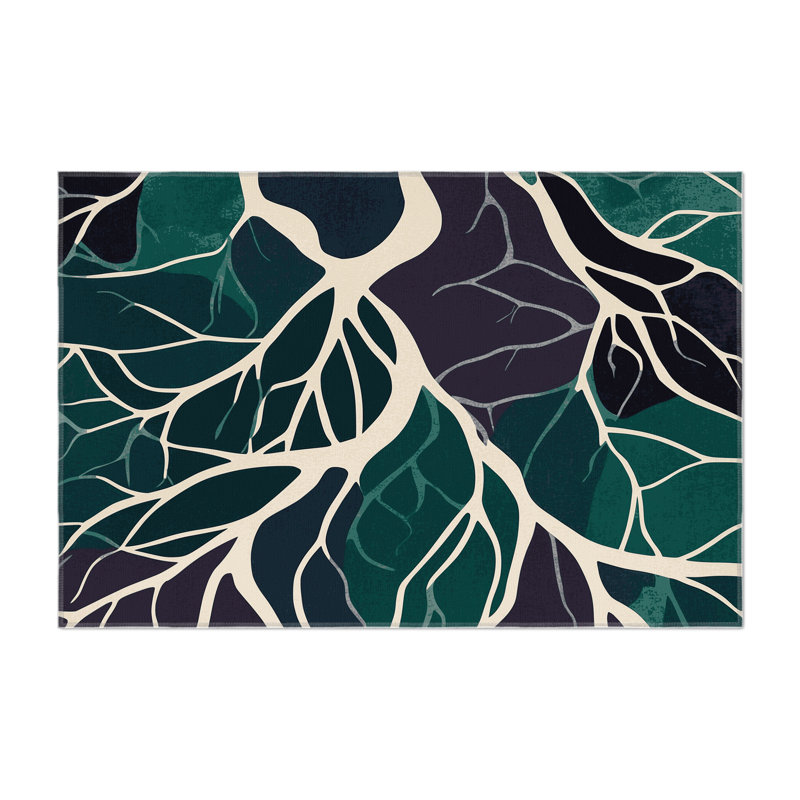 Stellar Bramble Indoor And Outdoor Area Rug, Rectangle 5' x 7'