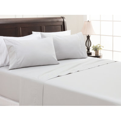 Ensemble de draps en percale de microfibre