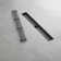 24 In. Stainless Steel Linear Shower Drain With Slot Pattern Drain Cover