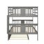 Lit superposé double au-dessus de double avec lit gigogne Jolan Kids-1174338030