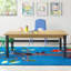 Table rectangulaire en bois franc à hauteur réglable-49988829-49988828-9713067