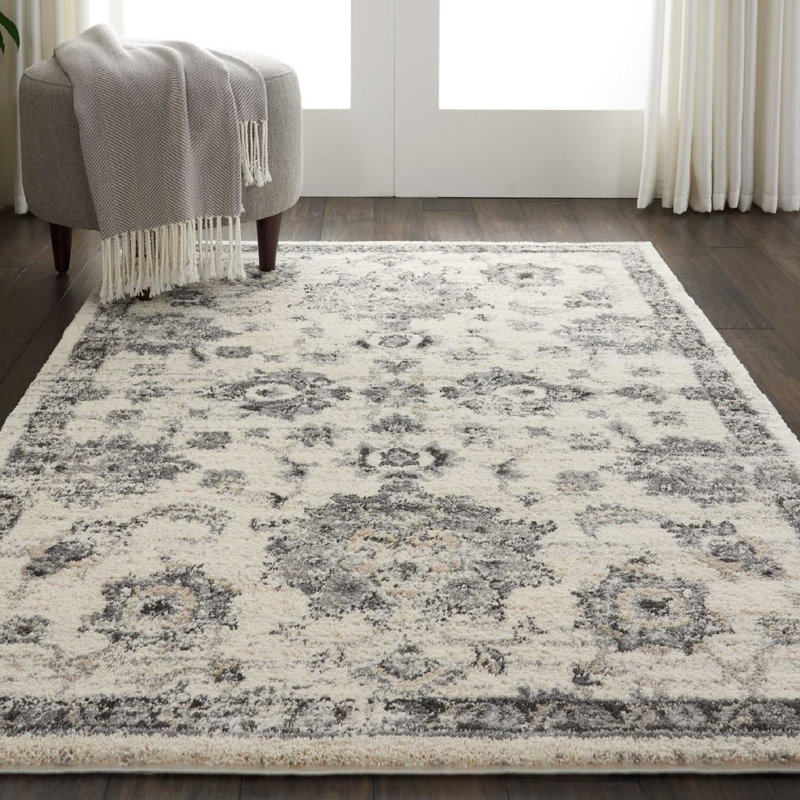 Tapis oriental beige / gris Colston, null