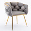 Velvet Accent Chair, Complementing Bedroom Style - Making More Inviting And Comfortable-1135871748-1135871747
