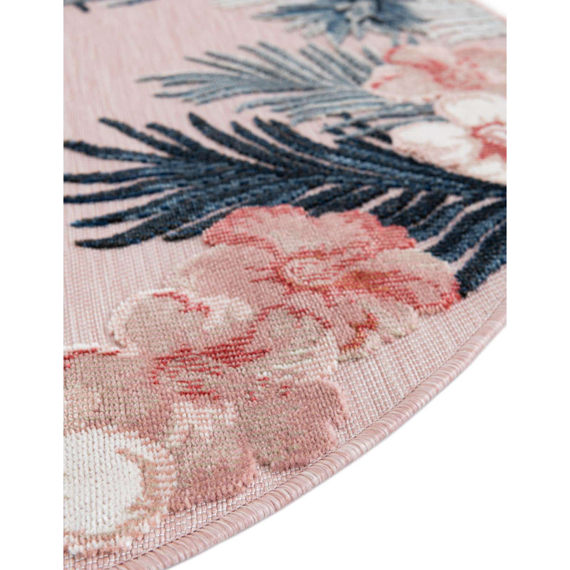 Tapis fleuri Firman Flora, Rond 4 pi 5 po