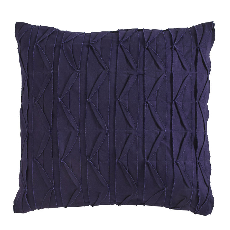 Coussin Huckaby, Cerisier, 22 po x 22 po, Polyester / Bourre en polyester