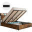 Lit escamotable en bois avec station de charge-98975033-98975035