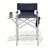 31" Seat Height Tall Folding Camping Chair Directors Chair Foldable Bar Stool with Cup Holder, 250 lbs Capacity-2073058482