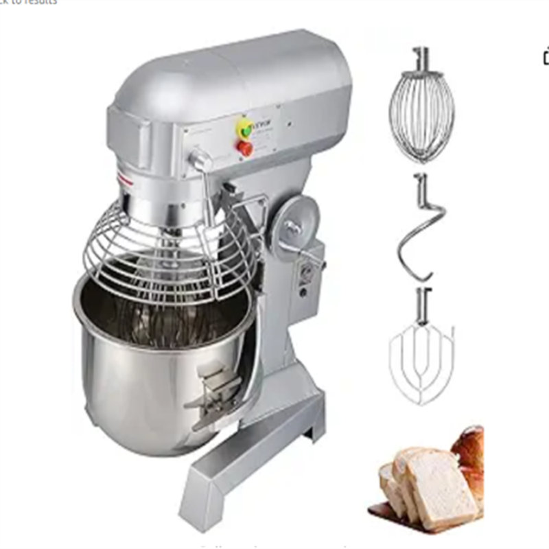 15qt Steel Commercial Vertical Food Mixer,blue	