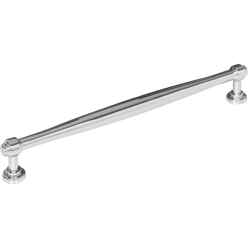 Ulster Bar Pull, Polished Chrome, 8 13/16" Center to Center