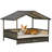 Lininger Wicker Dog House-10232669-10232664