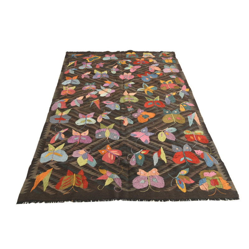 Tapis brun foncé Pullman