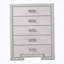Meuble de chambre à coucher style transitionnel 1 pièce