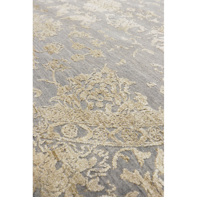 Transitional Silver/Gold Area Rug
