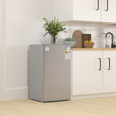 HOMCOM 0.1m³ L Freestanding Mini Fridge