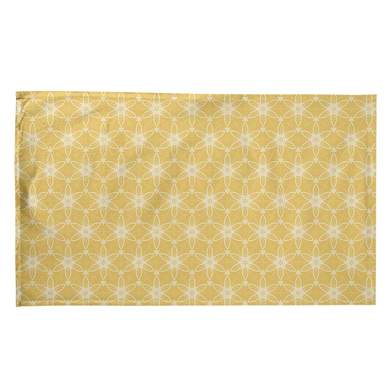 Mcguigan Tea Towel Kitchen Towel, Yellow, Poly Twill