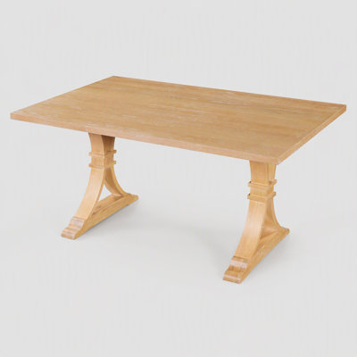 Ensemble de salle à manger 6 pièces avec table et banc, 4 chaises capitonnées, garniture cloutée, pieds en bois courbés