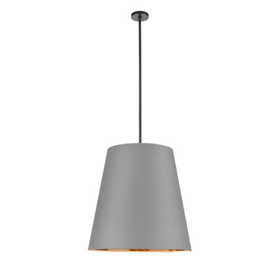 3 Light Steel Pendant