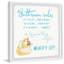 Duck Rules - Single Picture Frame Print-1464546319