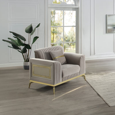 Chaise Duplessis taupe