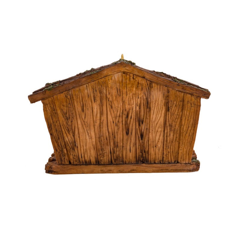 Kurt Adler 11-Piece Christmas Nativity Set with Stable
