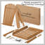 Chaise Adirondack pliante en bois, dossier pré-assemblé-1376116706