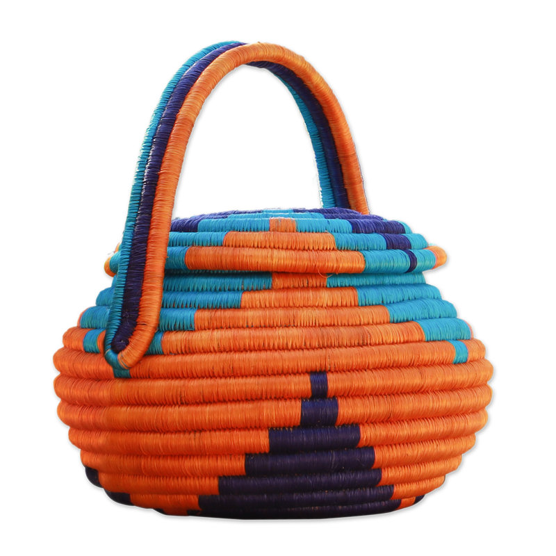 Handmade Seagrass Decorative Basket