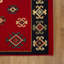 Tapis noir / ivoire / rouge à motif géométrique Padillo-1827462979-1768082313