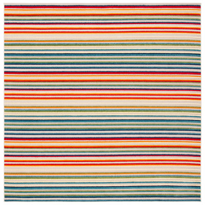 Tapis intérieur / extérieur rayé Kamari Performance