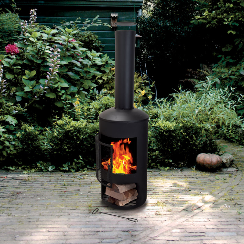 Balmers Steel Smokeless Outdoor Fireplace