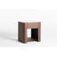 Charlain 50cm W Steel Bedside Table
