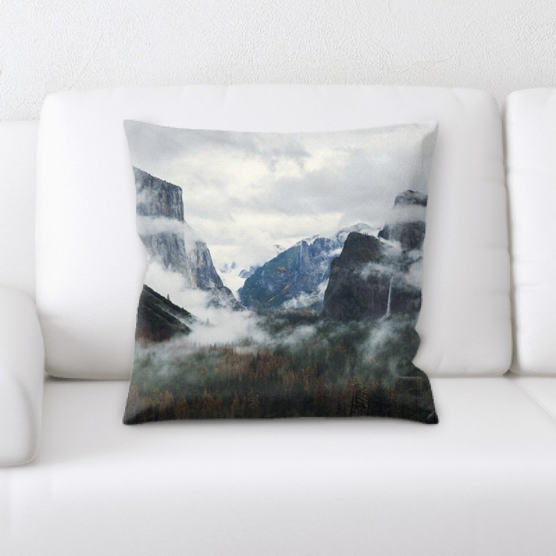 Microsuede Reversible Throw Pillow