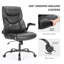 Fauteuil de direction ergonomique en simili cuir Iz-1933329955