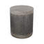 Table d'appoint d'extérieur ronde en béton