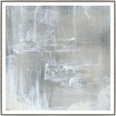 'Neutral Abstracts' Framed Print