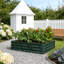 Boîte à fleurs en métal, jardin surélevé galvanisé pour l'extérieur-881878467