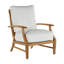 Croquet Teak Patio Chair with Cushions-581694907-624970021-620457065