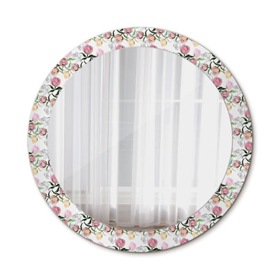 Huldar Glass Flat Wall Mirror