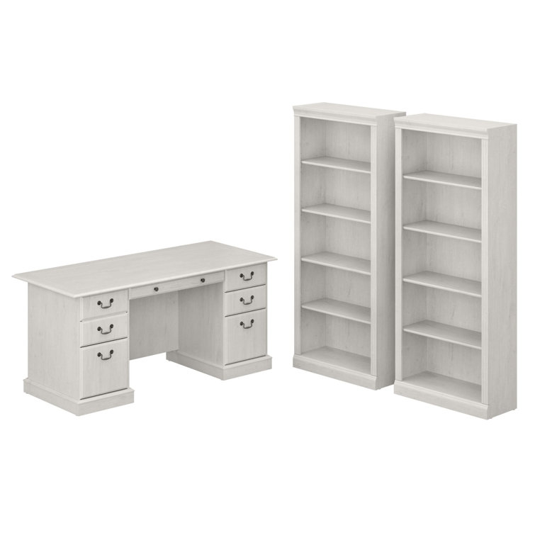 Raker 3 Executive Desk Office Set