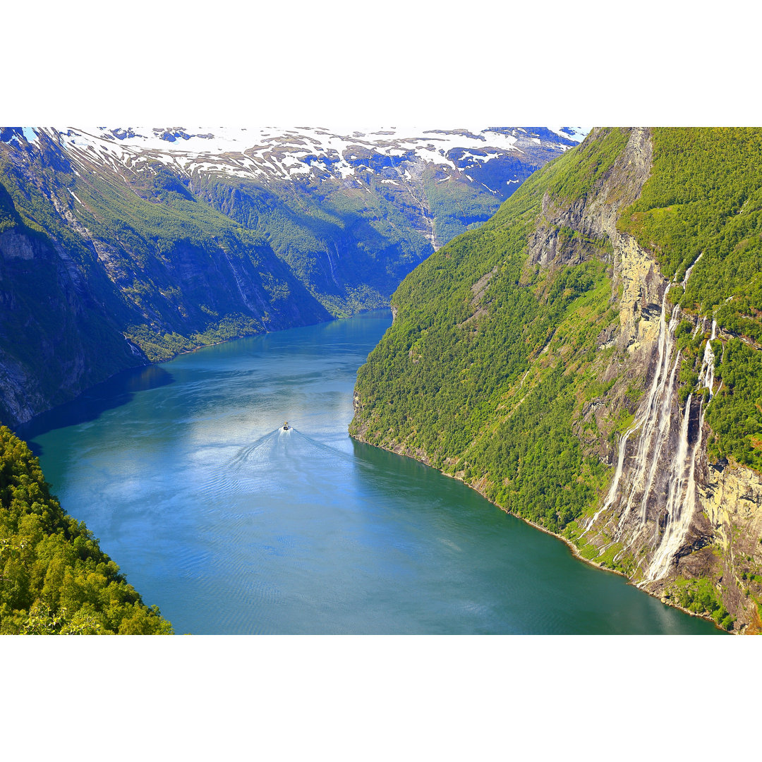 Geiranger Fjord von Agustavop - Kunstdrucke