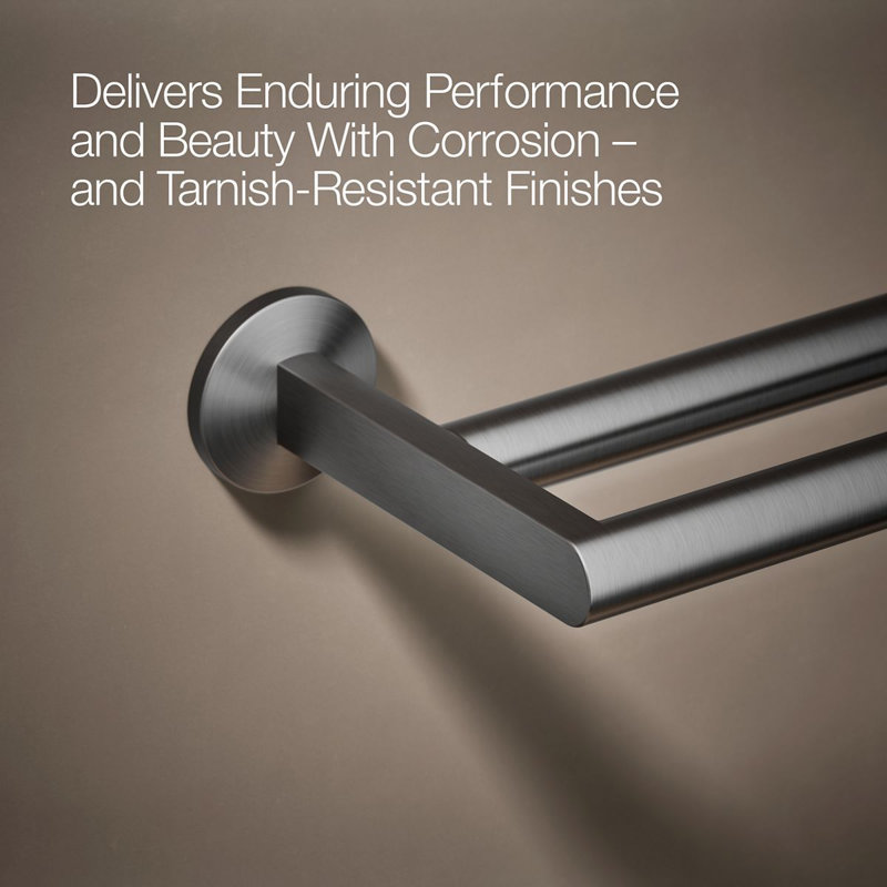 Components Double Towel Bar