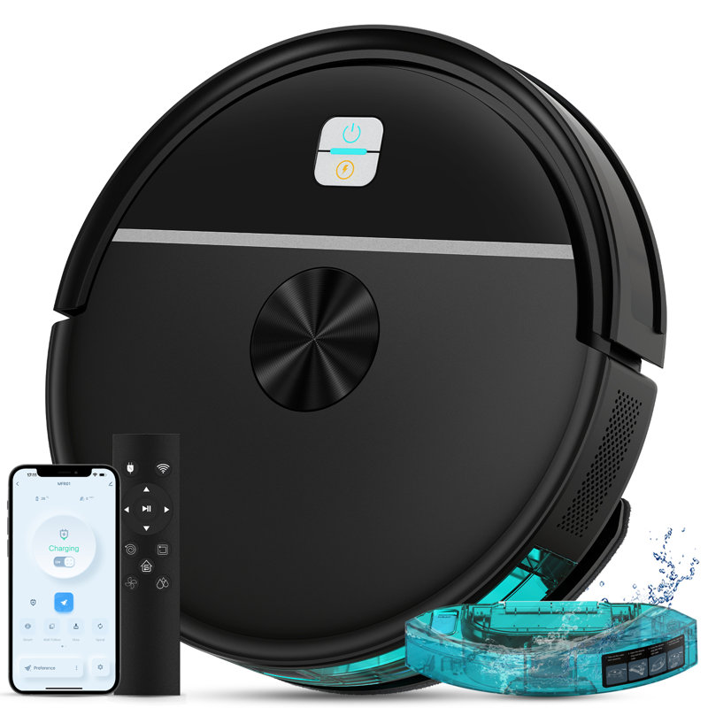 OMESER Robot Vacuum and Mop Cleaner 3500pa for Pet Hair, Hard Floor