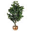 Faux Tree in Metal Planter-101685158-101685161