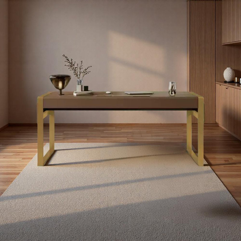 Spacious Desk with Multi-Functional Socket, 29.52" H x 70.86" W x 27.55" D