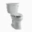 Cimarron Comfort Height Two-Piece Elongated 1.6 GPF Toilet with Aquapiston Flush Technology, Left-Hand Trip Lever and Tank Locks-1745529792-1792635854-1876526934